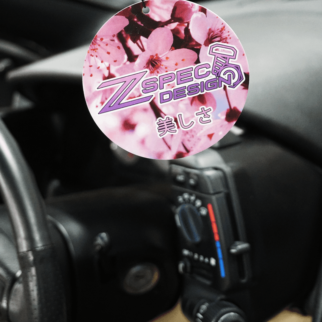3" Round Sakura (Cherry-Blossom) Scented Air Freshener - ZSPEC Design LLC - Air Fresheners - air freshener, lifestyle - zspecdesign.com