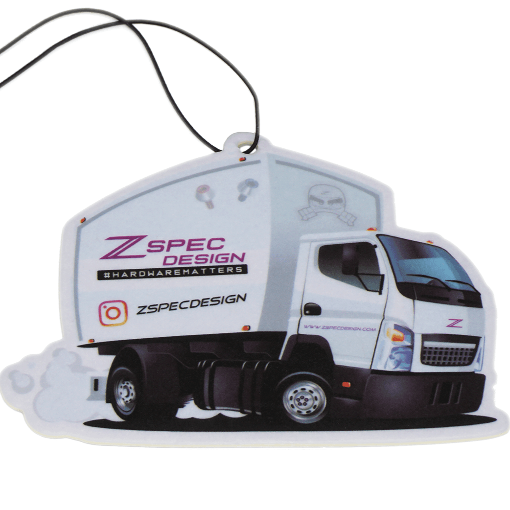 ZSPEC "Hardware-Matters" Delivery Truck Spring-Scented Air Freshener - ZSPEC Design LLC - Decals - air freshener, lifestyle - zspecdesign.com