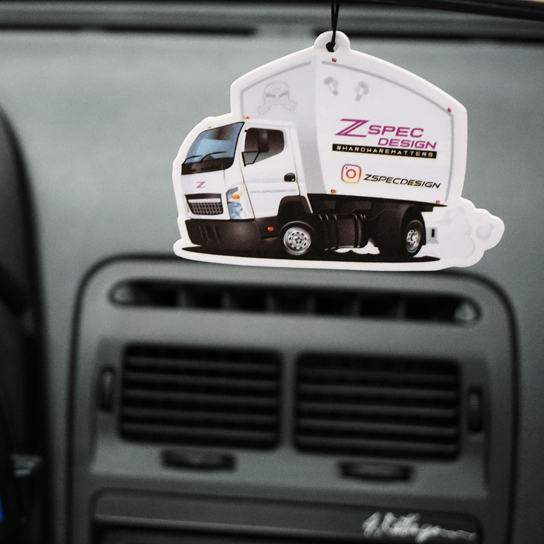 ZSPEC "Hardware-Matters" Delivery Truck Spring-Scented Air Freshener - ZSPEC Design LLC - Decals - air freshener, lifestyle - zspecdesign.com