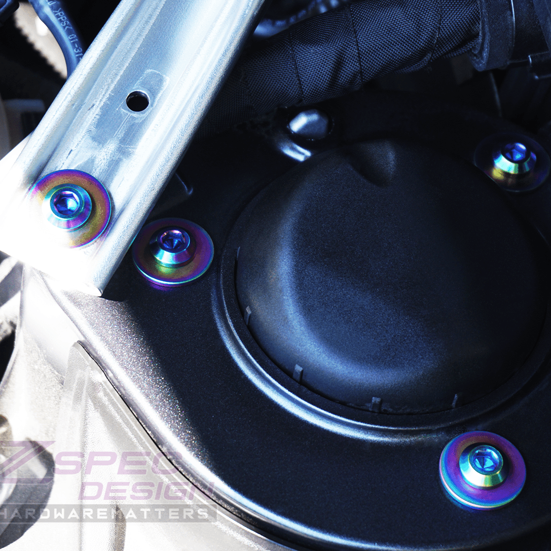 ZSPEC "Stage 2" Dress Up Bolts® Fastener Kit for '16-20 Audi A4 B9 2.0L, Titanium - ZSPEC Design LLC - Hardware Fasteners - a4, audi, b9, Fastener Kit, stage 2 - zspecdesign.com