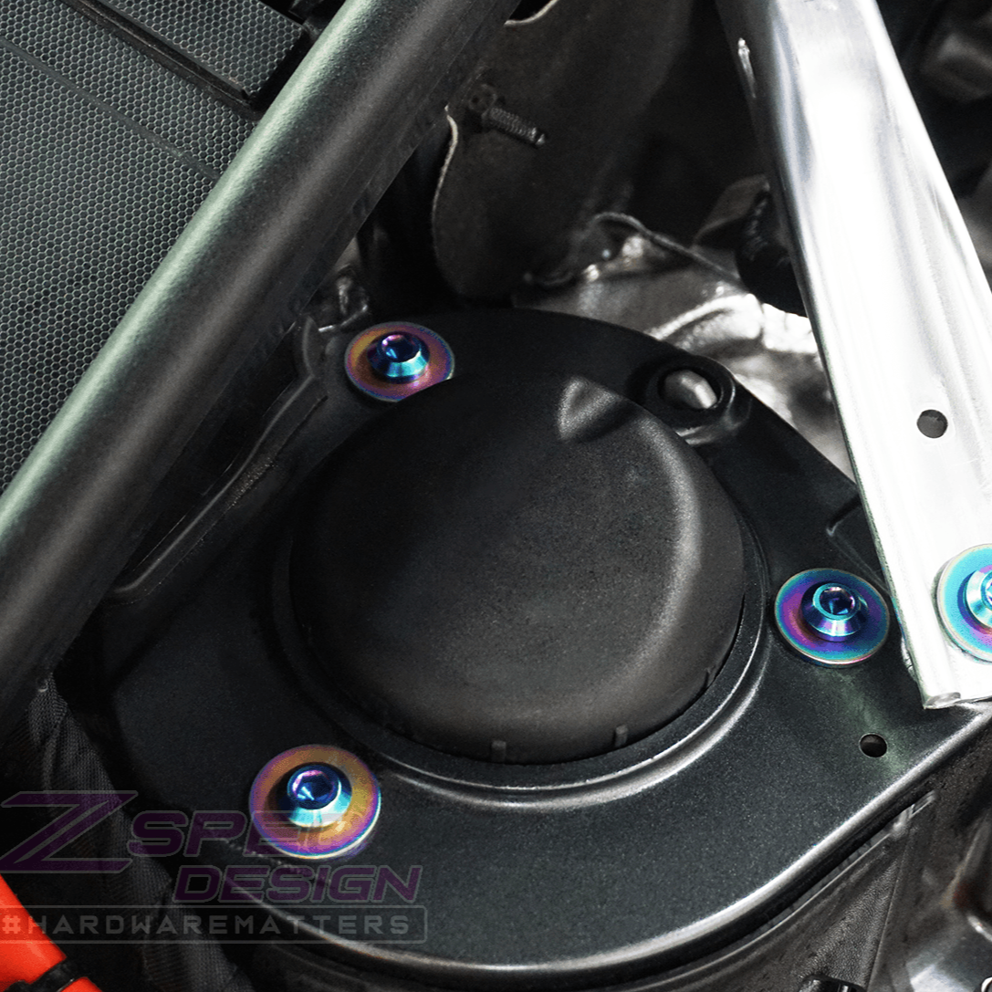 ZSPEC "Stage 2" Dress Up Bolts® Fastener Kit for '16-20 Audi A4 B9 2.0L, Titanium - ZSPEC Design LLC - Hardware Fasteners - a4, audi, b9, Fastener Kit, stage 2 - zspecdesign.com