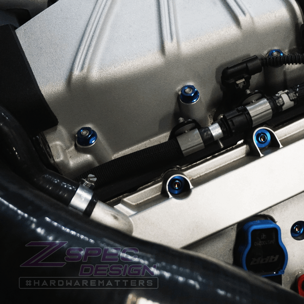 ZSPEC "Stage 3" Dress Up Bolts® Fastener Kit for Audi S5 B8 EA837 3.0L, Titanium - ZSPEC Design LLC - Hardware Fasteners - a5, audi, b8, b8.5, ea837, Fastener Kit, s5, stage 3 - zspecdesign.com
