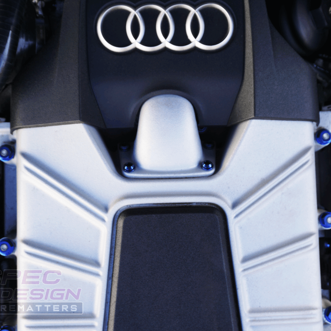 ZSPEC "Stage 2" Dress Up Bolts® Fastener Kit for Audi S5 B8 EA837 3.0L, Titanium - ZSPEC Design LLC - Hardware Fasteners - a5, audi, b8, b8.5, ea837, Fastener Kit, s5, stage 2 - zspecdesign.com