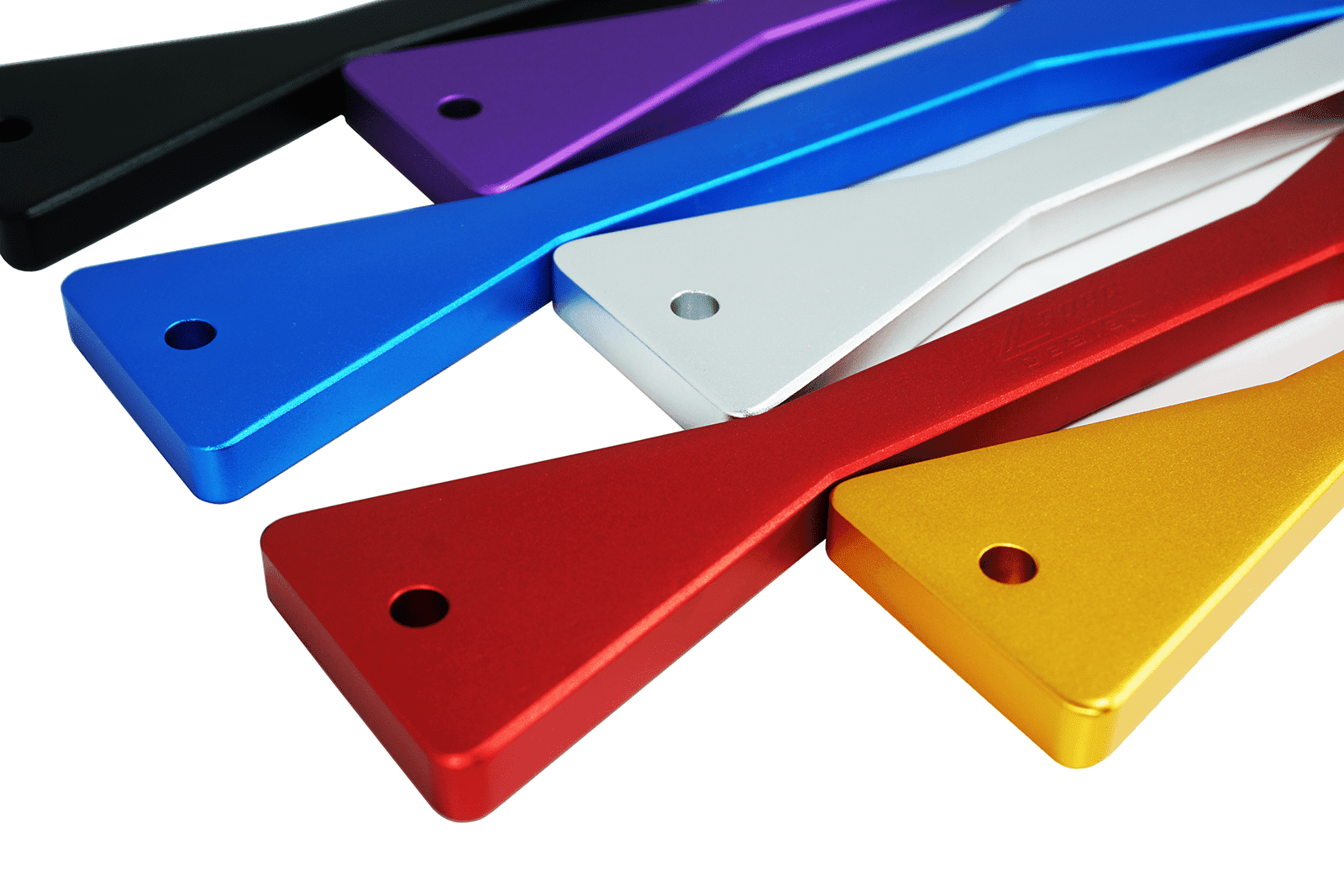 ZSPEC Battery Hold Down/Bracket, Billet Aluminum & Anodized, for use with factory rods - ZSPEC Design LLC - Hardware Fasteners - accessory, battery, battery bracket, bracket, mirage, stainless - zspecdesign.com