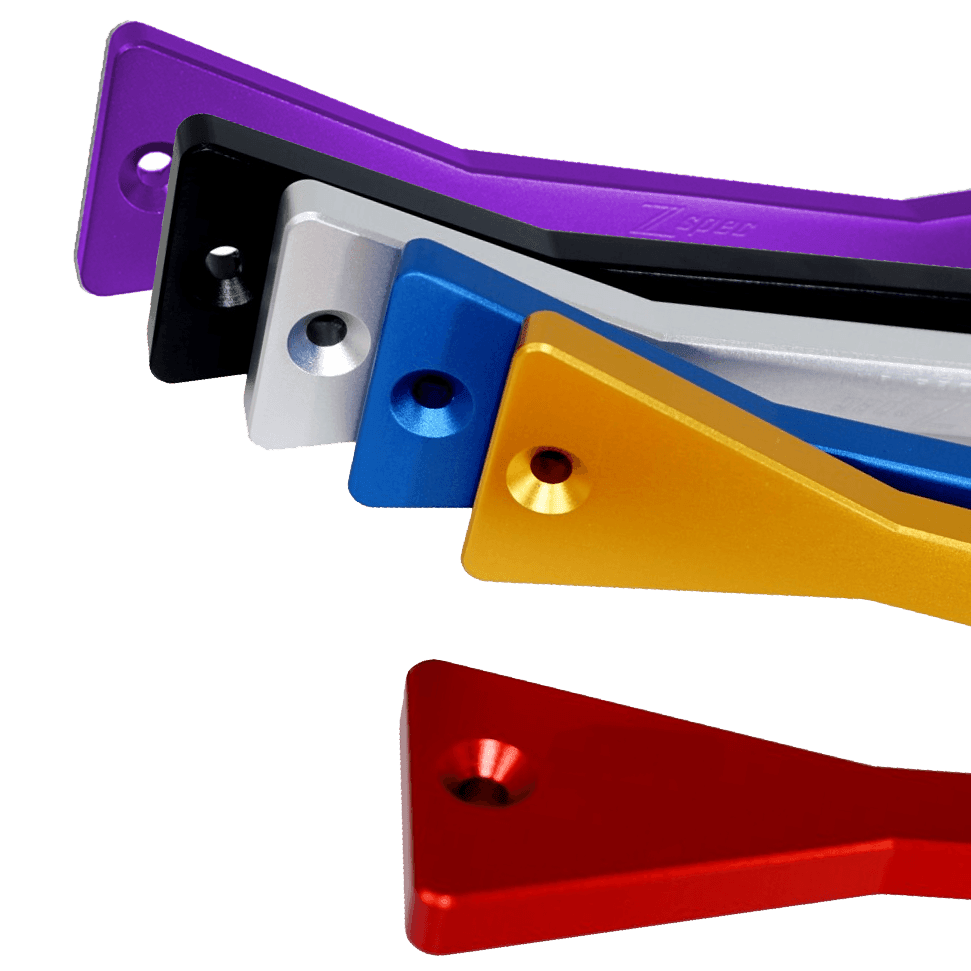 ZSPEC Battery Hold Down/Bracket for '03-09 Nissan 350z Z33, Billet w/ Stainless Hardware - ZSPEC Design LLC - Hardware Fasteners - 350z, accessory, battery, battery bracket, bracket, nissan, z33 - zspecdesign.com