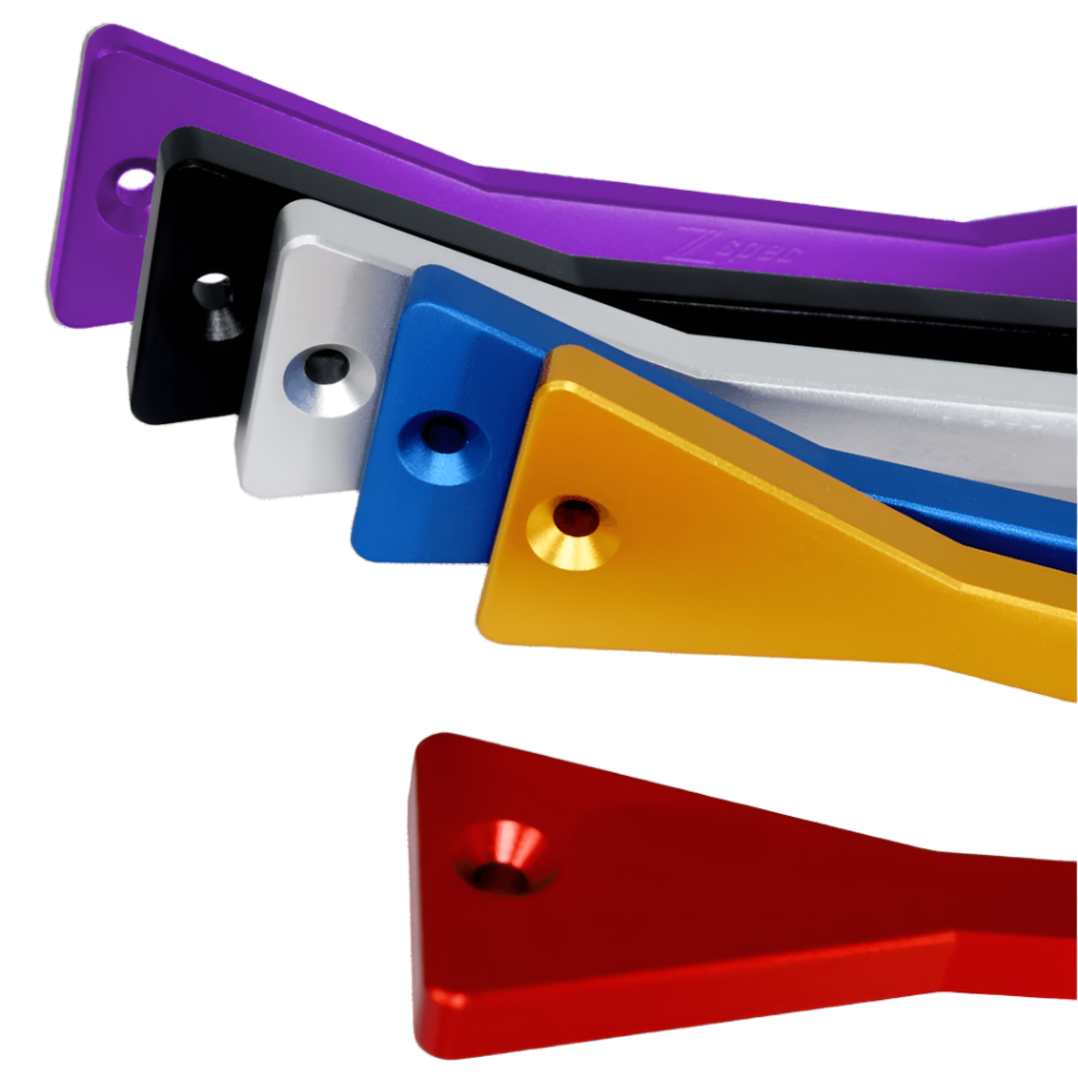 ZSPEC Battery Hold Down/Bracket, Billet Bracket w/ Stainless Hardware - ZSPEC Design LLC - Hardware Fasteners - accessory, battery, battery bracket, bracket, stainless - zspecdesign.com