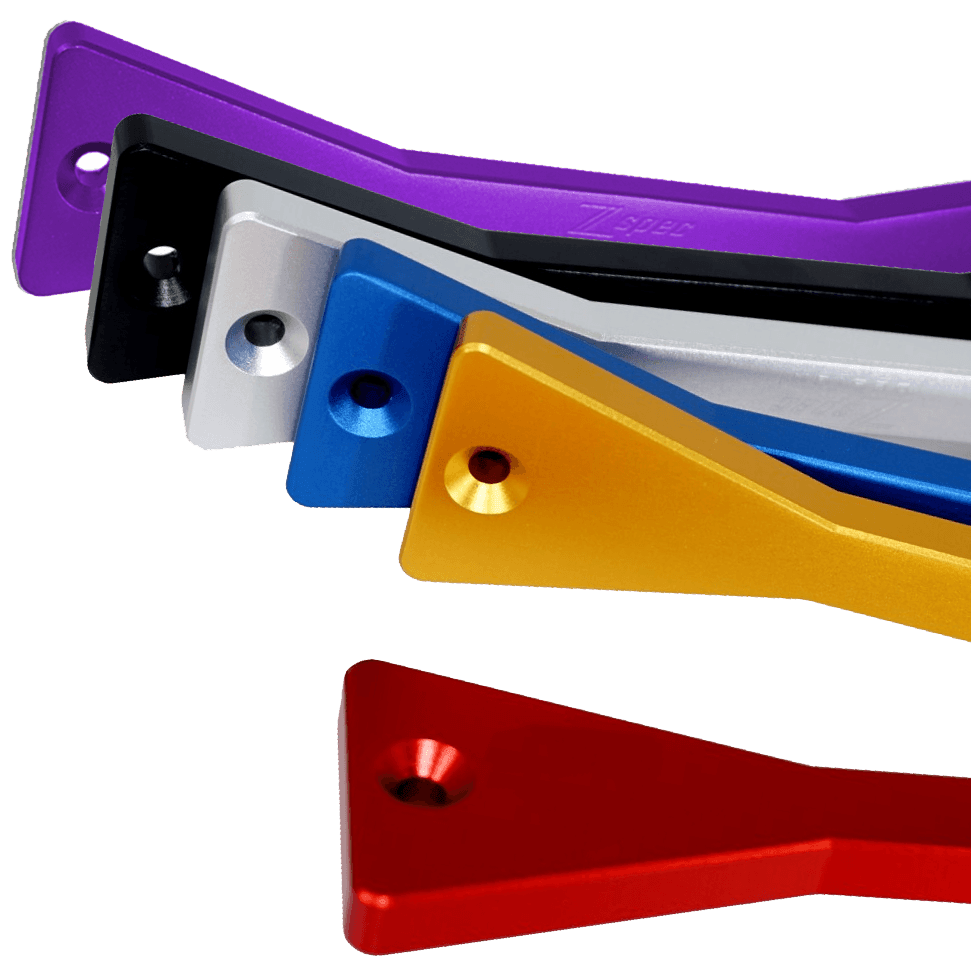 ZSPEC Battery Hold Down/Bracket for Nissan Titan A61, Anodized Billet Aluminum - ZSPEC Design LLC - Hardware Fasteners - accessory, battery, battery bracket, bracket, nissan, stainless, titan, xd - zspecdesign.com
