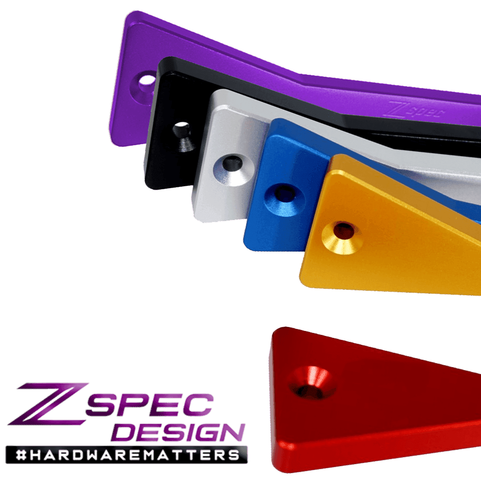 ZSPEC Battery Hold Down/Bracket for Datsun Z/ZX Cars, Billet w/ Stainless Hardware - ZSPEC Design LLC - Hardware Fasteners - accessory, battery, battery bracket, bracket, datsun, nissan, Stainless, z - zspecdesign.com