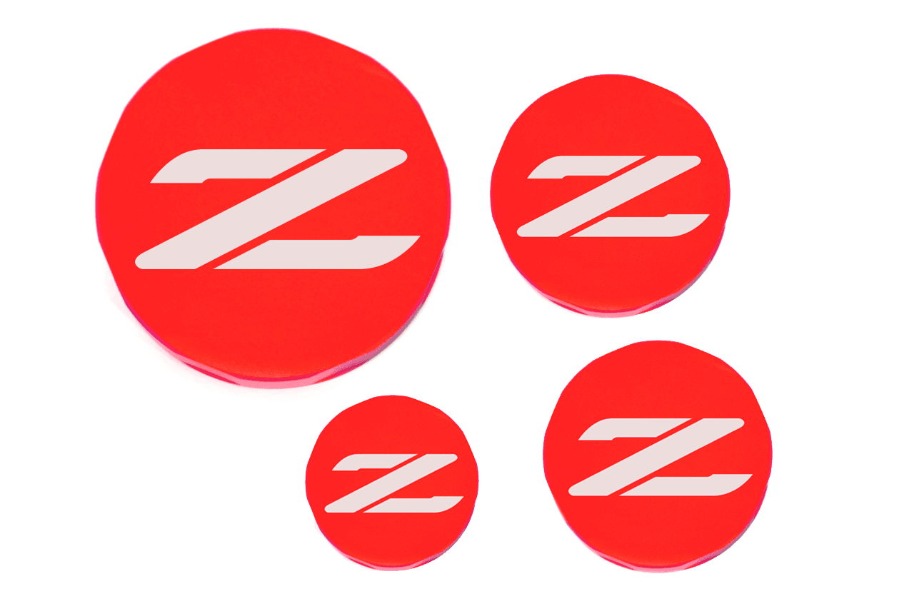 ZSPEC CMC Billet Reservoir Cap Cover, 51mm ID for '90-96 Nissan Z32 300zx - ZSPEC Design LLC - Hardware Fasteners - 300zx, accessory, cap, nissan, reservoir cap cover, z32 - zspecdesign.com