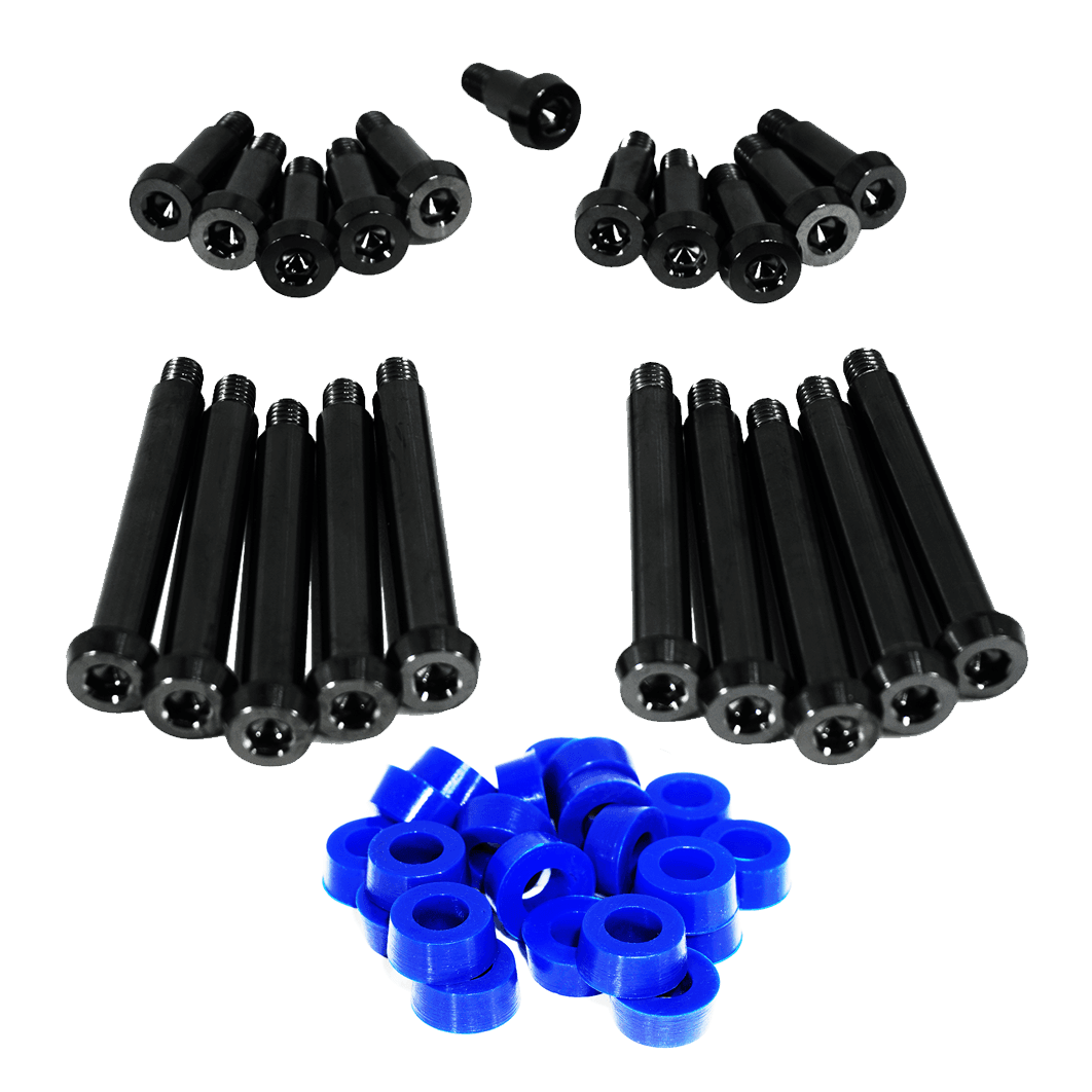 ZSPEC Shoulder-Bolt Timing Covers Fasteners w/ Bushings, Nissan 300zx Z32, Titanium - ZSPEC Design LLC - Hardware Fasteners - 300zx, nissan, Shoulder-bolt, z32 - zspecdesign.com