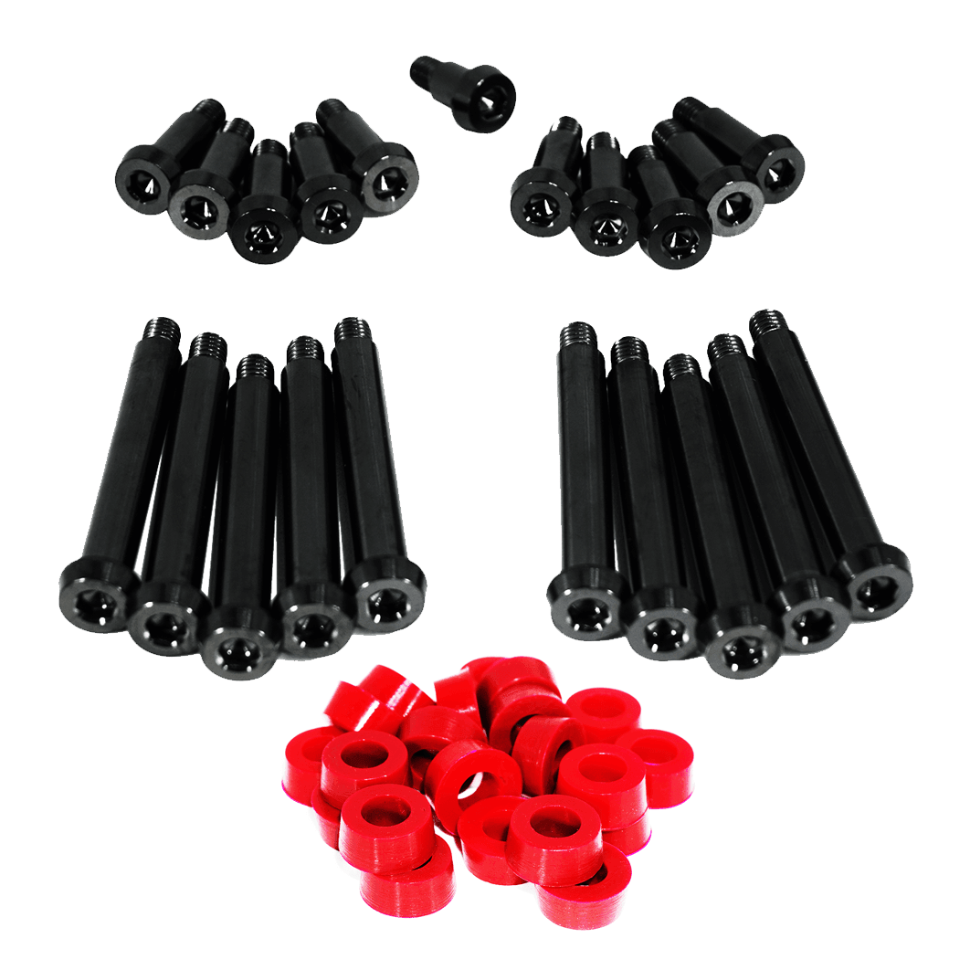 ZSPEC Shoulder-Bolt Timing Covers Fasteners w/ Bushings, Nissan 300zx Z32, Titanium - ZSPEC Design LLC - Hardware Fasteners - 300zx, nissan, Shoulder-bolt, z32 - zspecdesign.com