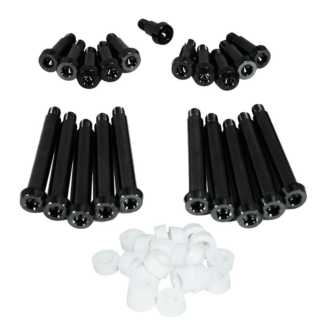 ZSPEC Shoulder-Bolt Timing Covers Fasteners w/ Bushings, Nissan 300zx Z32, Titanium - ZSPEC Design LLC - Hardware Fasteners - 300zx, nissan, Shoulder-bolt, z32 - zspecdesign.com