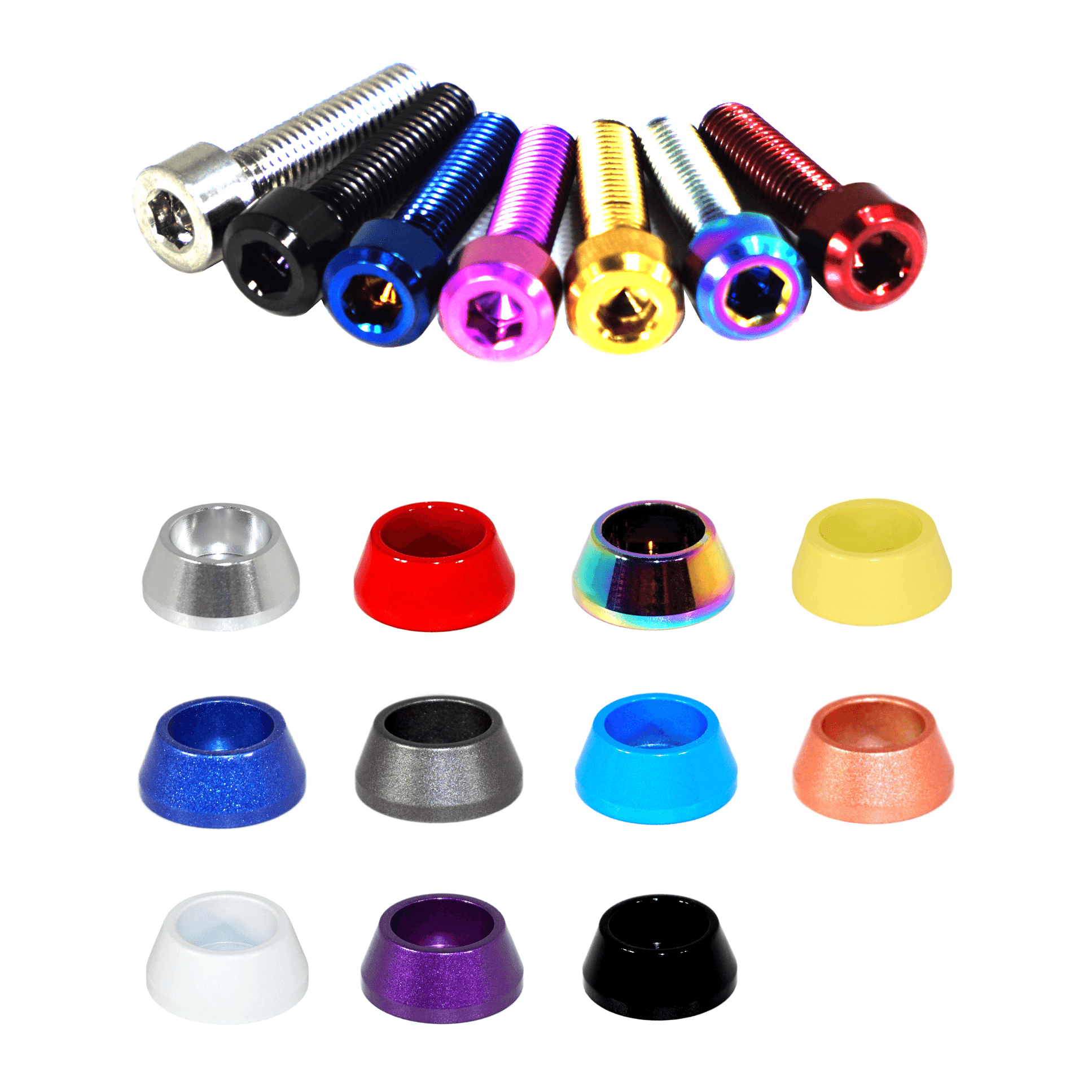 ZSPEC Body Kit Fastener, M5x20mm Titanium & Billet w/WELL NUT, Sold per each - ZSPEC Design LLC - Hardware Fasteners - 44-pack, abflug, aimgain, amuse, auto veloce, body, body hardware, body kit, clinched, damd, Do-Luck, fender, flare, fujimura, greddy, hamann, hks, ings+1, knight sports, kuhl, lbw, liberty walk, m-sports, m5, novitec, pandem, per each, rocket bunny, rowen, sense, street hunter, titanium, twinz, veilside, zele, zero sports - zspecdesign.com