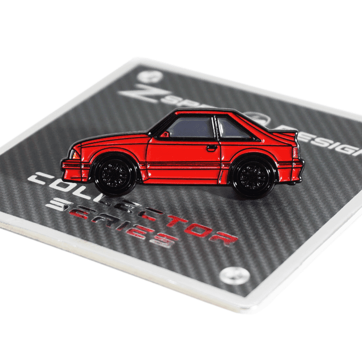 ZSPEC Collector Lapel / Hat Pin - Tribute to the Ford Mustang Fox-Body - ZSPEC Design LLC - Pin - accessory, ford, ford pin, fox, lapel, lifestyle, mustang, pin - zspecdesign.com