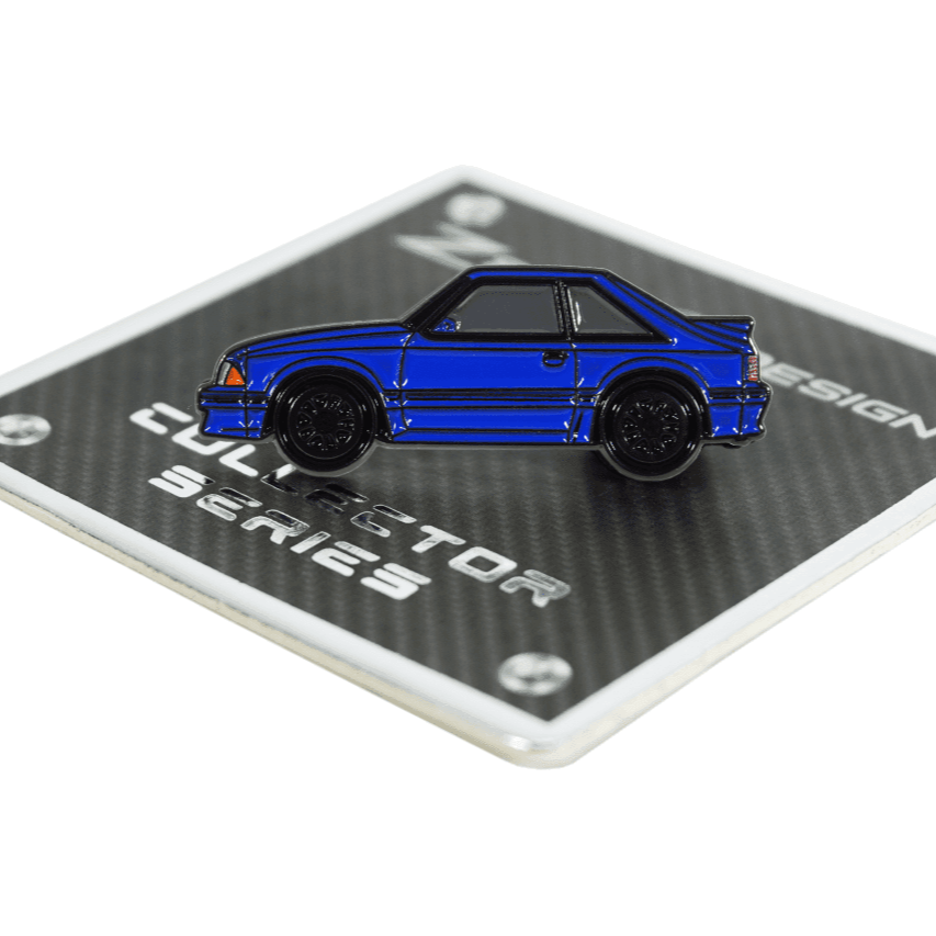 ZSPEC Collector Lapel / Hat Pin - Tribute to the Ford Mustang Fox-Body - ZSPEC Design LLC - Pin - accessory, ford, ford pin, fox, lapel, lifestyle, mustang, pin - zspecdesign.com