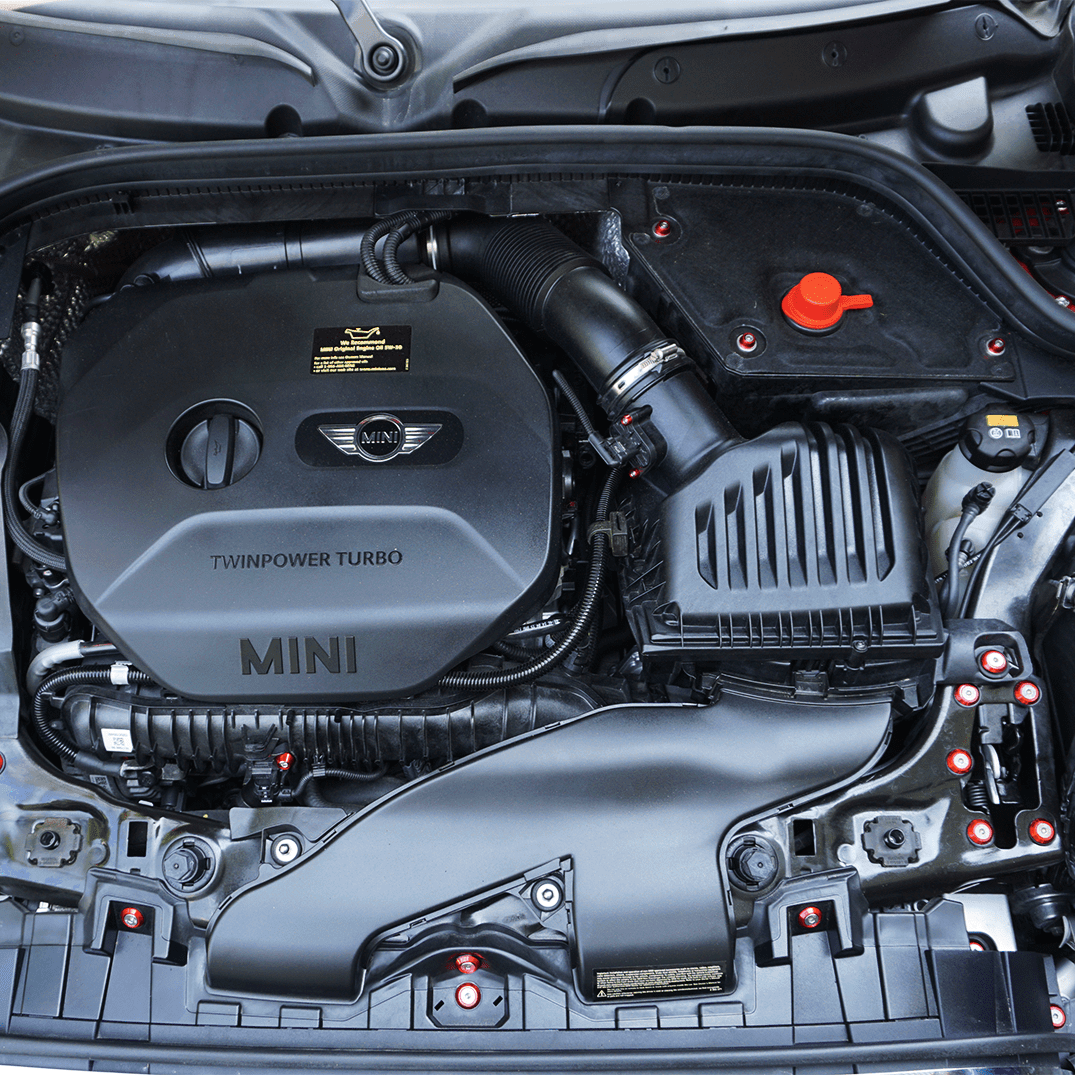 ZSPEC "Stage 3" Dress Up Bolts® Fastener Kit for Mini Cooper S F56S, Stainless & Billet - ZSPEC Design LLC - Hardware Fasteners - cooper, f56s, Fastener Kit, mini, stage 3 - zspecdesign.com