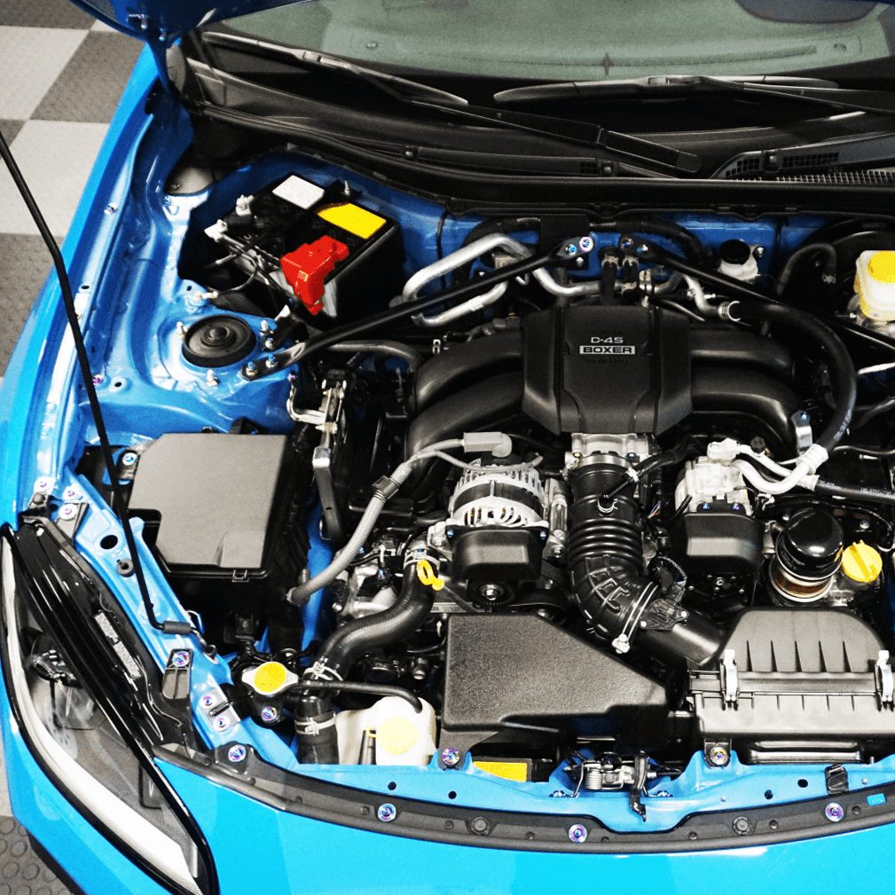 ZSPEC "Stage 3" Dress Up Bolts® Fastener Kit for '22+ Toyota GR86 & Subaru BRZ, Titanium - ZSPEC Design LLC - Hardware Fasteners - 86, brz, Fastener Kit, stage 3, subaru, toyota - zspecdesign.com