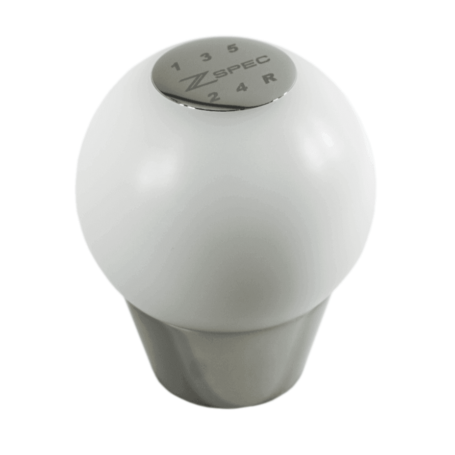 ZSPEC Shift Knob, M8-1.25, Delrin & Stainless, 5-Speed Shift Pattern Coin - ZSPEC Design LLC - Vehicle Parts & Accessories - 180sx, 200sx, 240sx, 3000gt, 323, 626, accessory, altima, brz, DSM, eclipse, EVO, EVO 10, EVO X, frontier, frs, genesis, infiniti, lancer, maxima, mazdaspeed, miata, mx3, mx5, mx6, Nismo, Nissan, patrol, probe, protege5, r32, r33, rx-7, rx7, rx8, S13, s14, S15, sentra, Shift Knob, Silvia, skyline, versa - zspecdesign.com