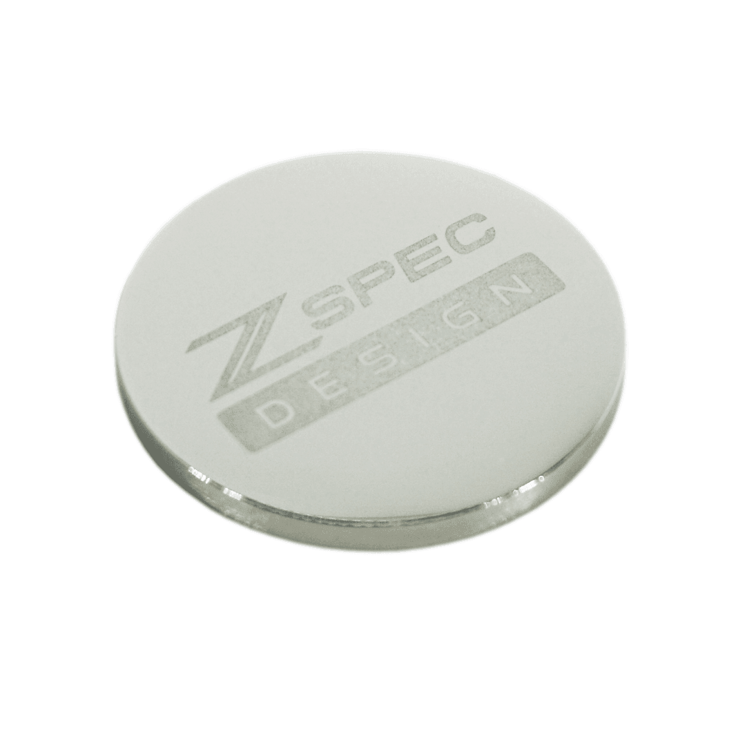 ZSPEC Shift Knob, M8-1.25, Delrin & Stainless, 4-Speed Shift Pattern Coin - ZSPEC Design LLC - Vehicle Shift Knobs - 180sx, 200sx, 240z, 260z, 323, 626, accessory, datsun, EVO, EVO 10, frontier, mazdaspeed, mx3, Nismo, Nissan, patrol, probe, rx-7, rx7, sentra, Shift Knob - zspecdesign.com