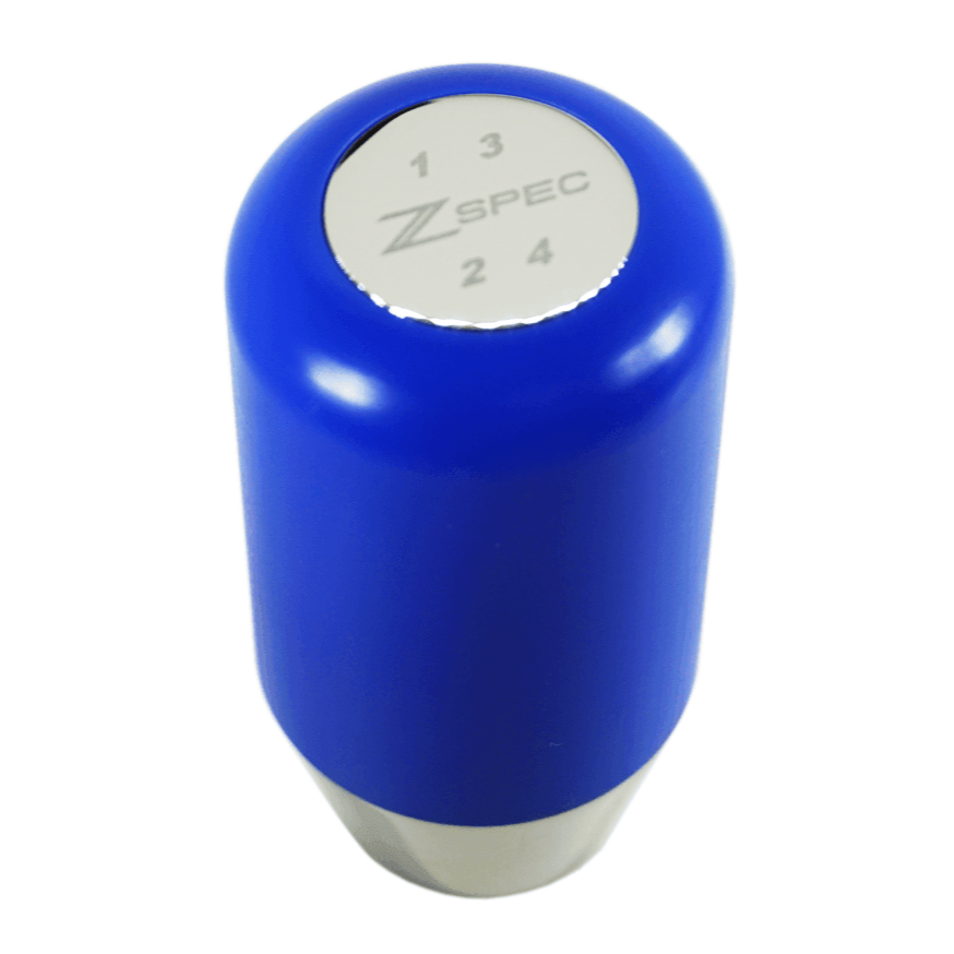ZSPEC Shift Knob, M10-1.5, Delrin & Stainless, 4-Speed Shift Pattern Coin - ZSPEC Design LLC - Hardware Fasteners - 180sx, 200sx, 240z, 260z, 323, 626, accessory, datsun, EVO, EVO 10, frontier, mazdaspeed, mx3, Nismo, Nissan, patrol, probe, rx-7, rx7, sentra, Shift Knob - zspecdesign.com