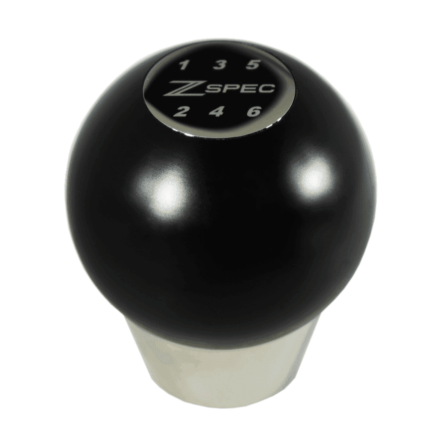 ZSPEC Shift Knob, M12-1.25, Delrin & Stainless, 6-Speed Shift Pattern Coin - ZSPEC Design LLC - Vehicle Parts & Accessories - 3000gt, 323, 626, accessory, altima, brz, DSM, eclipse, EVO, EVO 10, EVO X, frs, genesis, infiniti, lancer, mazdaspeed, miata, mx3, mx5, mx6, Nismo, Nissan, patrol, probe, protege5, r32, r33, rx-7, rx7, rx8, sentra, Shift Knob, versa - zspecdesign.com