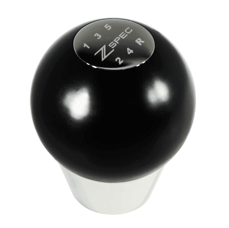 ZSPEC Shift Knob, M12-1.25, Delrin & Stainless, 5-Speed Shift Pattern Coin - ZSPEC Design LLC - Vehicle Parts & Accessories - 3000gt, 323, 626, accessory, brz, DSM, eclipse, EVO, EVO 10, EVO X, frs, genesis, lancer, mazdaspeed, miata, mx3, mx5, mx6, Nismo, Nissan, patrol, probe, protege5, r32, r33, rx-7, rx7, rx8, sentra, Shift Knob - zspecdesign.com