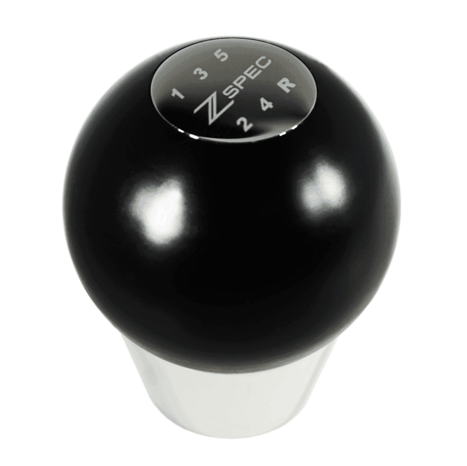 ZSPEC Shift Knob, M10-1.5, Delrin & Stainless, 5-Speed Shift Pattern Coin - ZSPEC Design LLC - Vehicle Parts & Accessories - 3000gt, 323, 626, accessory, brz, DSM, eclipse, EVO, EVO 10, EVO X, frs, genesis, lancer, mazdaspeed, miata, mx3, mx5, mx6, Nismo, Nissan, probe, protege5, r32, r33, rx-7, rx7, rx8, S15, sentra, Shift Knob, versa - zspecdesign.com