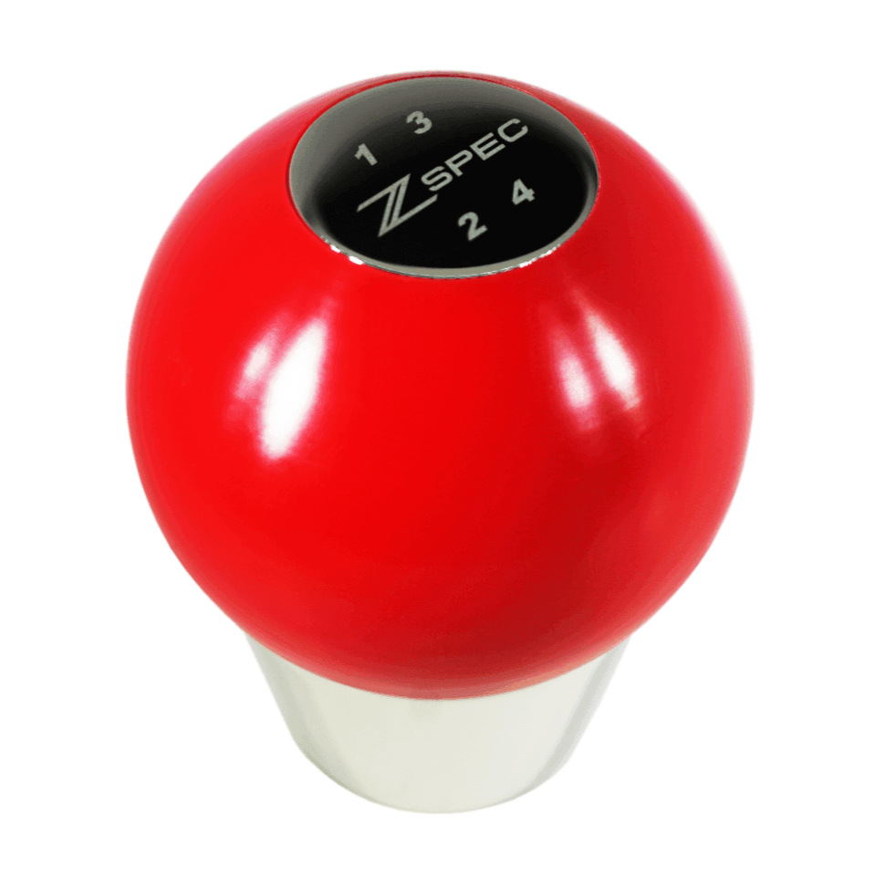 ZSPEC Shift Knob, M8-1.25, Delrin & Stainless, 4-Speed Shift Pattern Coin - ZSPEC Design LLC - Vehicle Parts & Accessories - 180sx, 200sx, 240z, 260z, 323, 626, accessory, datsun, EVO, EVO 10, frontier, mazdaspeed, mx3, Nismo, Nissan, patrol, probe, rx-7, rx7, sentra, Shift Knob - zspecdesign.com
