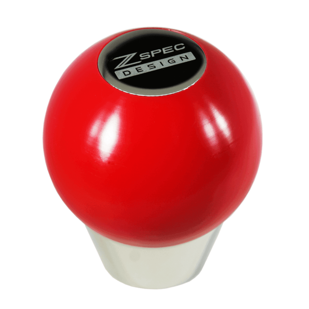 ZSPEC Shift Knob, M10-1.5, Delrin & Stainless, 5-Speed Shift Pattern Coin - ZSPEC Design LLC - Vehicle Parts & Accessories - 3000gt, 323, 626, accessory, brz, DSM, eclipse, EVO, EVO 10, EVO X, frs, genesis, lancer, mazdaspeed, miata, mx3, mx5, mx6, Nismo, Nissan, probe, protege5, r32, r33, rx-7, rx7, rx8, S15, sentra, Shift Knob, versa - zspecdesign.com