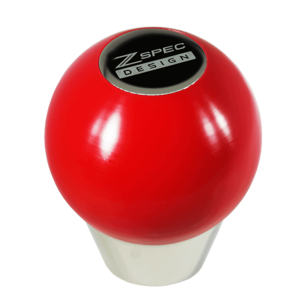 ZSPEC Shift Knob, M12-1.25, Delrin & Stainless, 5-Speed Shift Pattern Coin - ZSPEC Design LLC - Vehicle Parts & Accessories - 3000gt, 323, 626, accessory, brz, DSM, eclipse, EVO, EVO 10, EVO X, frs, genesis, lancer, mazdaspeed, miata, mx3, mx5, mx6, Nismo, Nissan, patrol, probe, protege5, r32, r33, rx-7, rx7, rx8, sentra, Shift Knob - zspecdesign.com