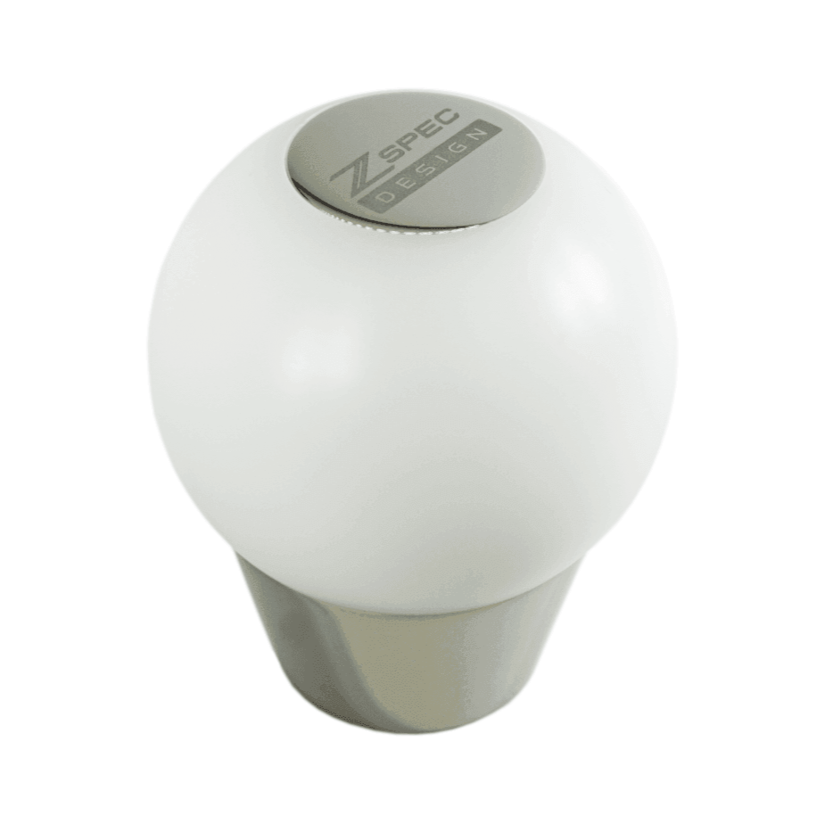 ZSPEC Shift Knob, M8-1.25, Delrin & Stainless, 6-Speed Shift Pattern Coin - ZSPEC Design LLC - Vehicle Parts & Accessories - 180sx, 200sx, 240sx, 3000gt, 323, 626, accessory, altima, brz, DSM, eclipse, EVO, EVO 10, EVO X, frontier, frs, genesis, lancer, maxima, mazdaspeed, miata, mx3, mx5, mx6, Nismo, Nissan, patrol, probe, protege5, r32, r33, R34, rx-7, rx7, rx8, S13, s14, S15, sentra, Shift Knob, Silvia, skyline, versa - zspecdesign.com