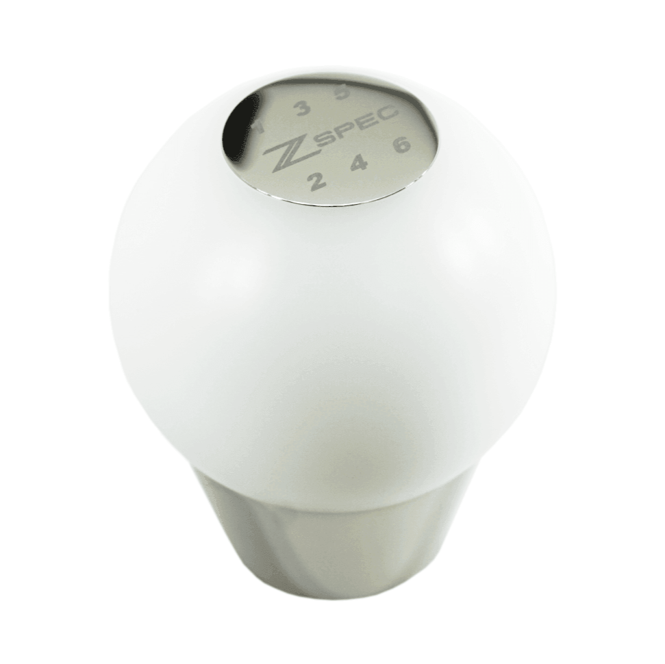 ZSPEC Shift Knob, M12-1.25, Delrin & Stainless, 6-Speed Shift Pattern Coin - ZSPEC Design LLC - Vehicle Parts & Accessories - 3000gt, 323, 626, accessory, altima, brz, DSM, eclipse, EVO, EVO 10, EVO X, frs, genesis, infiniti, lancer, mazdaspeed, miata, mx3, mx5, mx6, Nismo, Nissan, patrol, probe, protege5, r32, r33, rx-7, rx7, rx8, sentra, Shift Knob, versa - zspecdesign.com