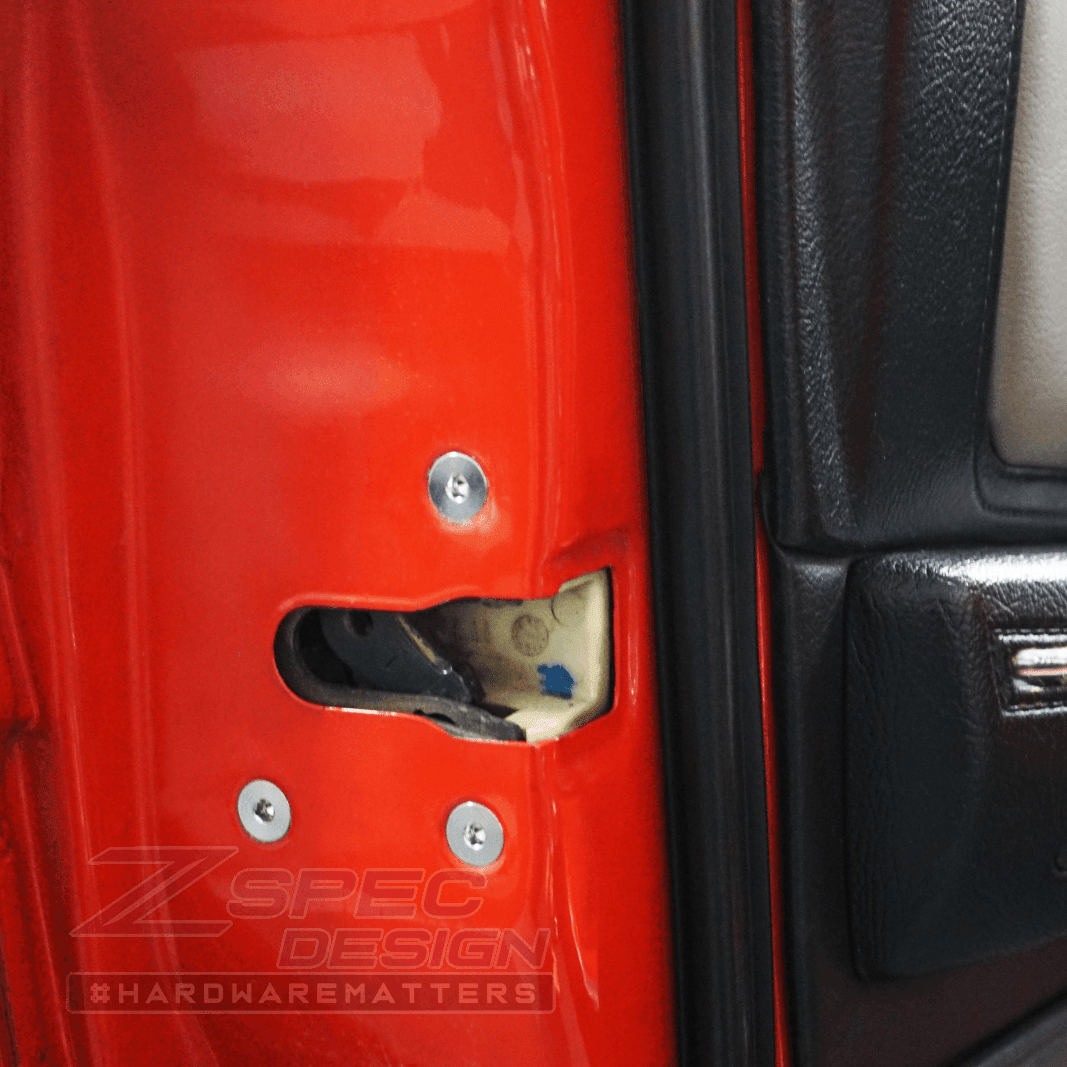 ZSPEC Dress Up Bolts® Fastener Kit, Door Jams Area for Nissan 300zx Z31, Titanium - ZSPEC Design LLC - Hardware Fasteners - 300zx, door, door jam, Fastener Kit, nissan, z31 - zspecdesign.com