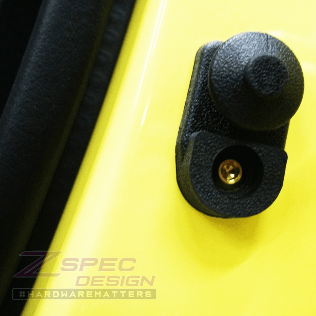 ZSPEC Dress Up Bolts® Fastener Kit, Door Jams Area for 2023+ Nissan Z RZ34, Titanium - ZSPEC Design LLC - Hardware Fasteners - door, door jam, Fastener Kit, nissan, nissan z, RZ34 - zspecdesign.com