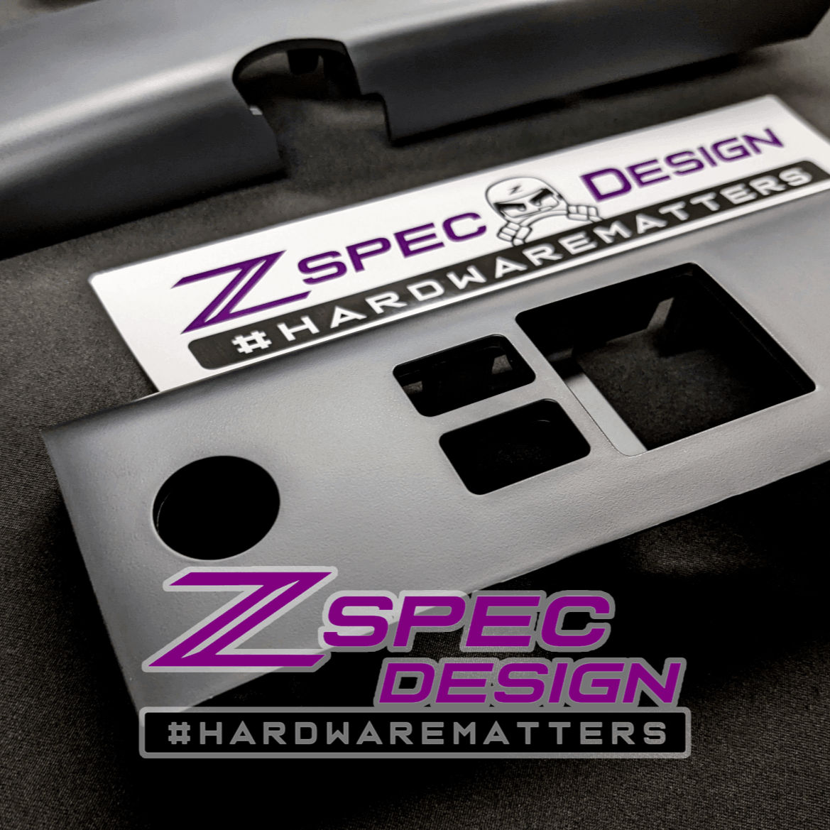 ZSPEC 350z Z33 Interior Door Window Switch Finisher Set for LHD '06-09, Black - ZSPEC Design LLC - Hardware Fasteners - 350z, 350z Window Switch Finishers, door, finisher, handle, nissan, window - zspecdesign.com