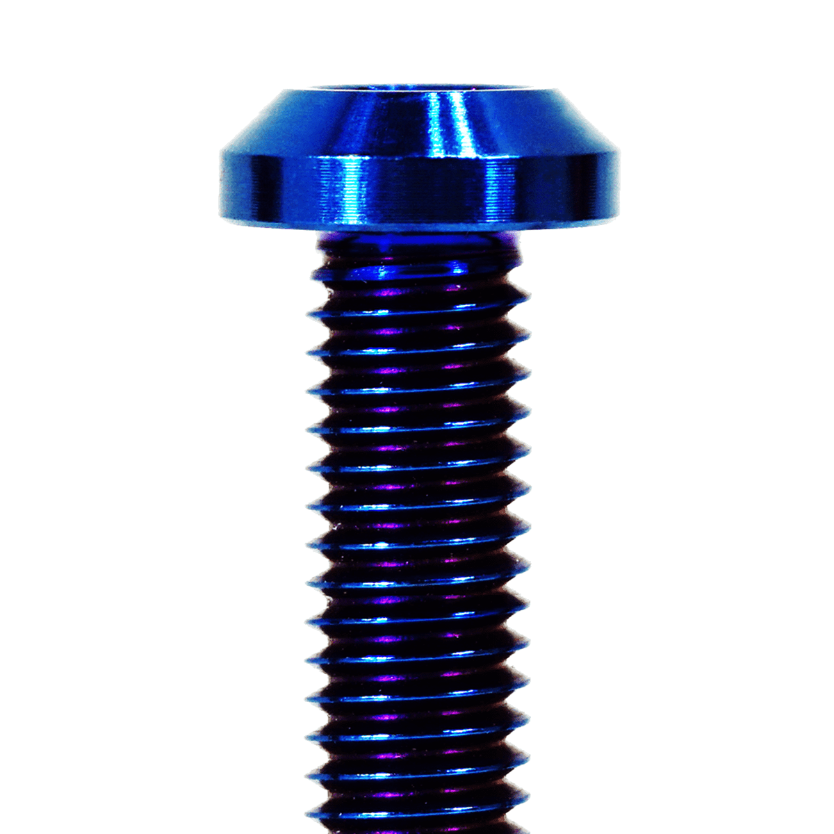 ZSPEC M6-1.0x35mm Dress Up Bolt® Fastener, Angled Head, Titanium Grade-5, Per Each - ZSPEC Design LLC - Hardware Fasteners - angled head, Dress Up Bolt, m6, per each, titanium - zspecdesign.com