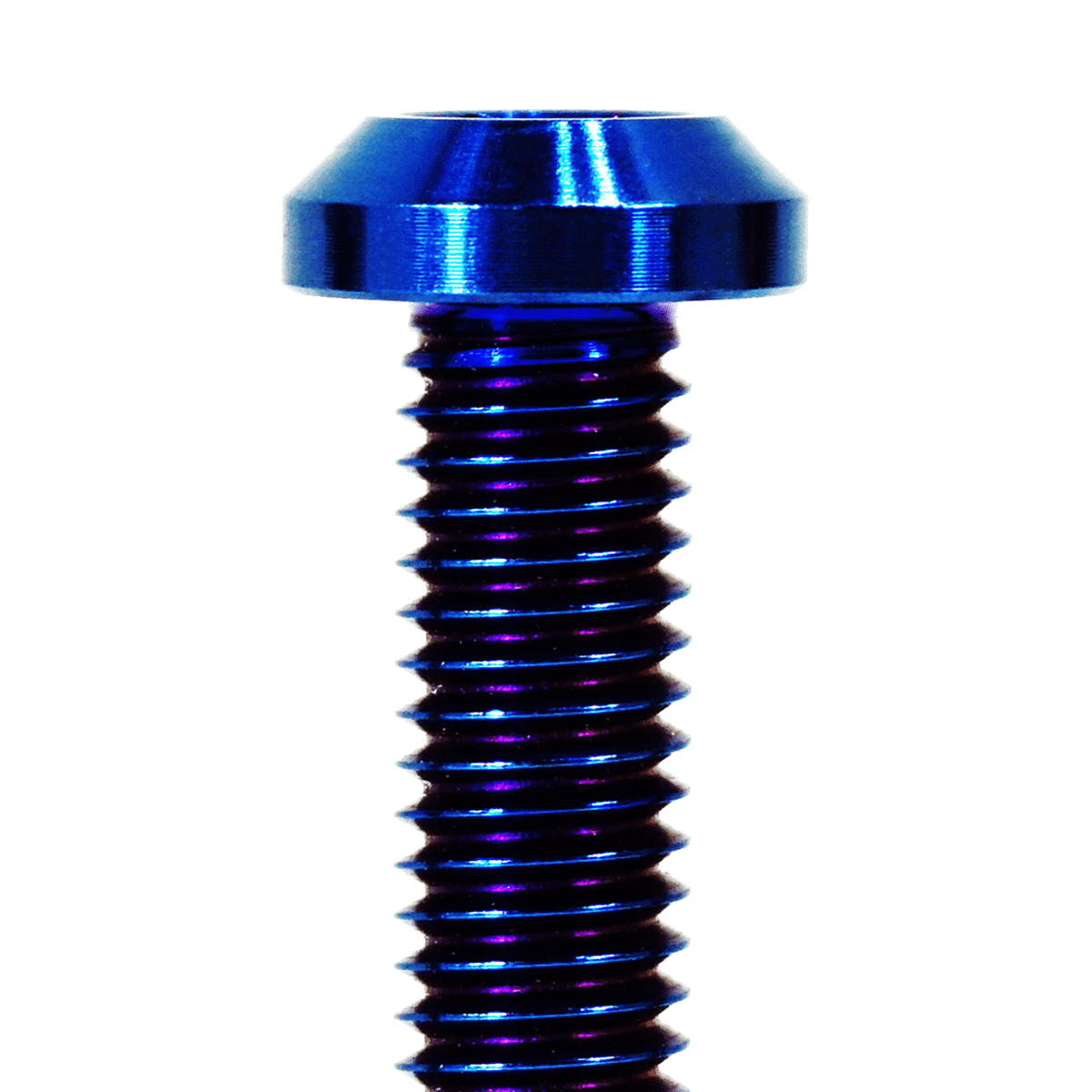 ZSPEC M8-1.25x40mm Dress Up Bolt® Fastener, Angled Head, Titanium Grade-5, Per Each - ZSPEC Design LLC - Hardware Fasteners - angled head, Dress Up Bolt, m8, per each, titanium - zspecdesign.com