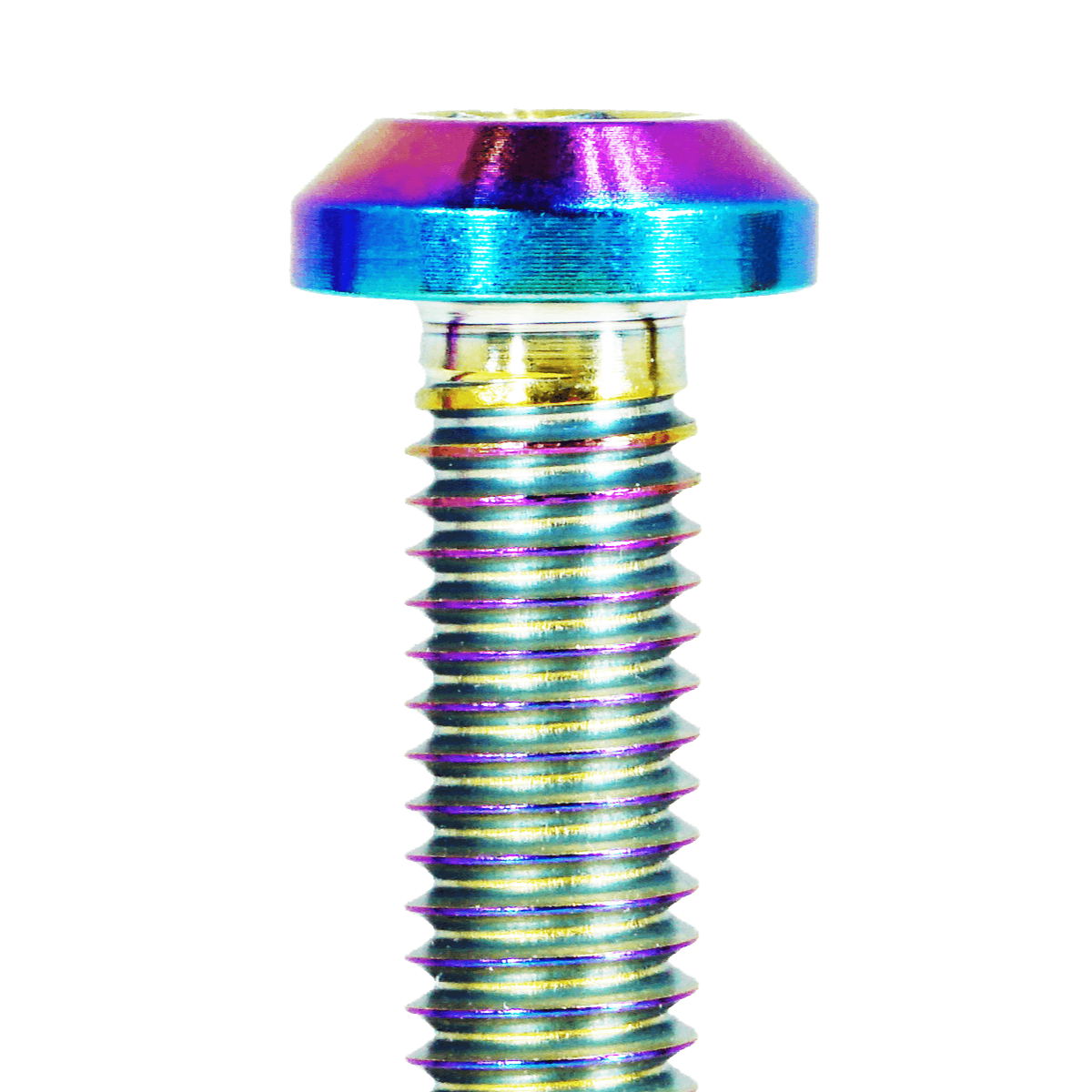 ZSPEC M8-1.25x40mm Dress Up Bolt® Fastener, Angled Head, Titanium Grade-5, Per Each - ZSPEC Design LLC - Hardware Fasteners - angled head, Dress Up Bolt, m8, per each, titanium - zspecdesign.com