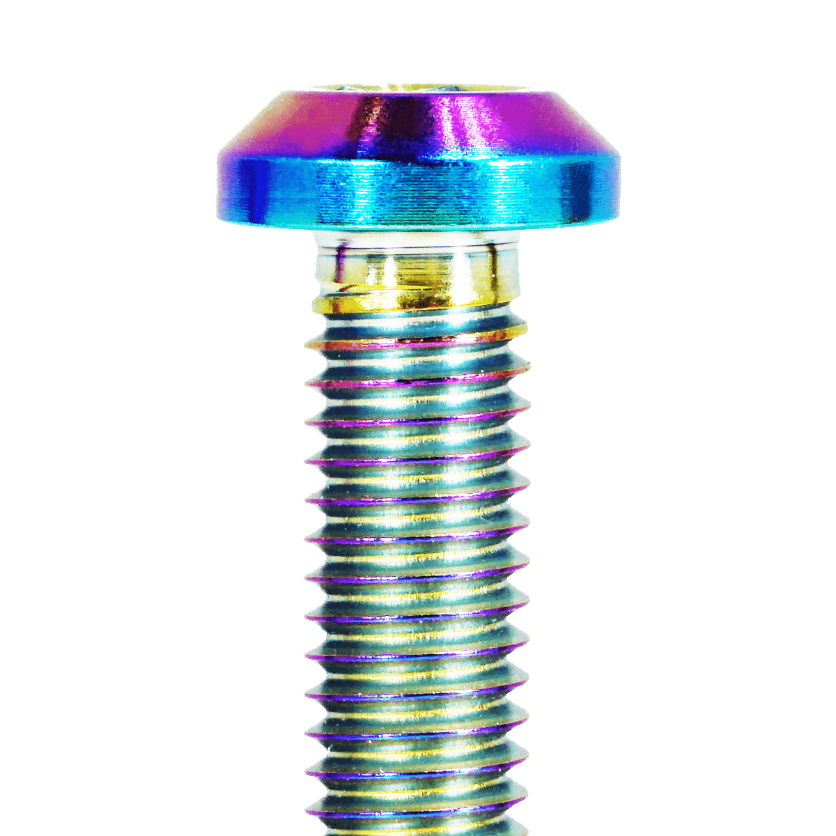 ZSPEC M8-1.25x45mm Dress Up Bolt® Fastener, Angled Head, Titanium Grade-5, Per Each - ZSPEC Design LLC - Hardware Fasteners - angled head, Dress Up Bolt, m8, per each, titanium - zspecdesign.com