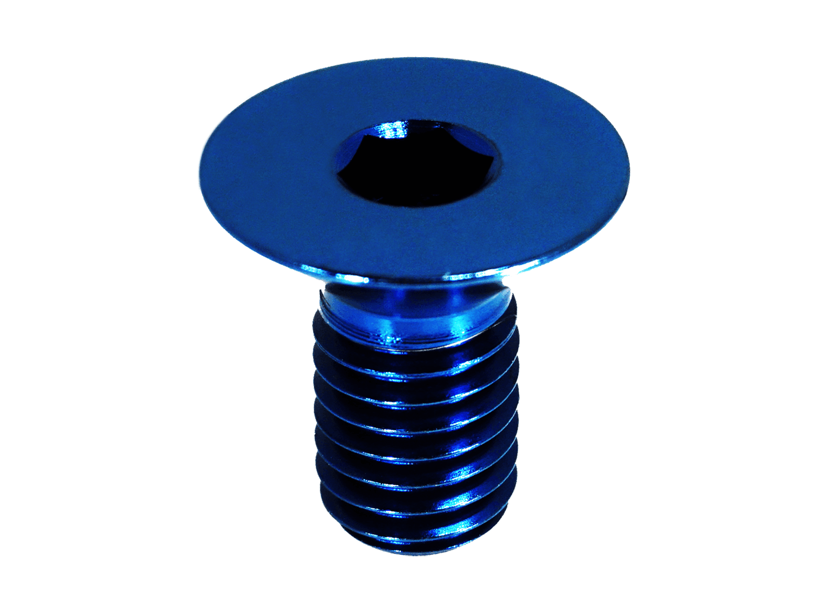 ZSPEC M6-1.0x30mm Flat-Head FHSC Fastener/Bolt, Titanium Grade-5, Per Each - ZSPEC Design LLC - Hardware Fasteners - Dress Up Bolt, FHSC, m6, per each, titanium - zspecdesign.com