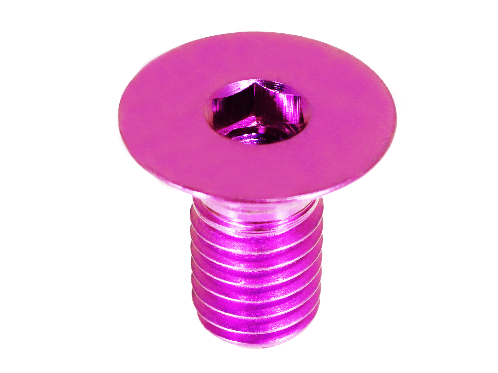 ZSPEC M6-1.0x30mm Flat-Head FHSC Fastener/Bolt, Titanium Grade-5, Per Each - ZSPEC Design LLC - Hardware Fasteners - Dress Up Bolt, FHSC, m6, per each, titanium - zspecdesign.com
