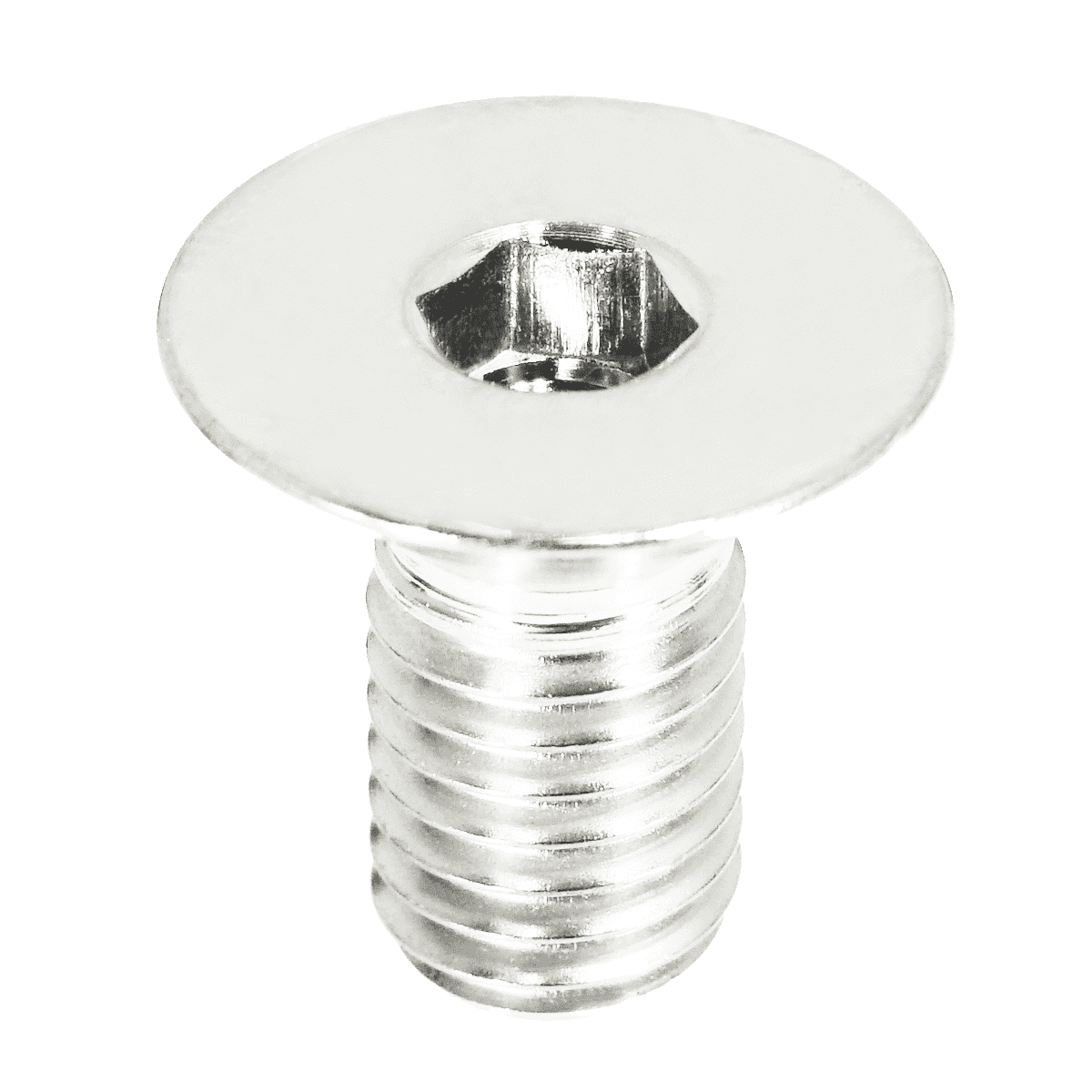 ZSPEC M6-1.0x25mm Flat-Head FHSC Fastener/Bolt, Titanium Grade-5, Per Each - ZSPEC Design LLC - Hardware Fasteners - Dress Up Bolt, FHSC, m6, per each, titanium - zspecdesign.com