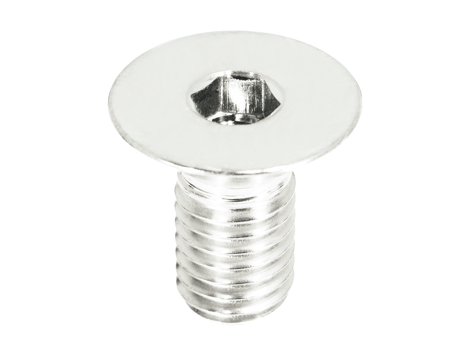 ZSPEC M6-1.0x30mm Flat-Head FHSC Fastener/Bolt, Titanium Grade-5, Per Each - ZSPEC Design LLC - Hardware Fasteners - Dress Up Bolt, FHSC, m6, per each, titanium - zspecdesign.com