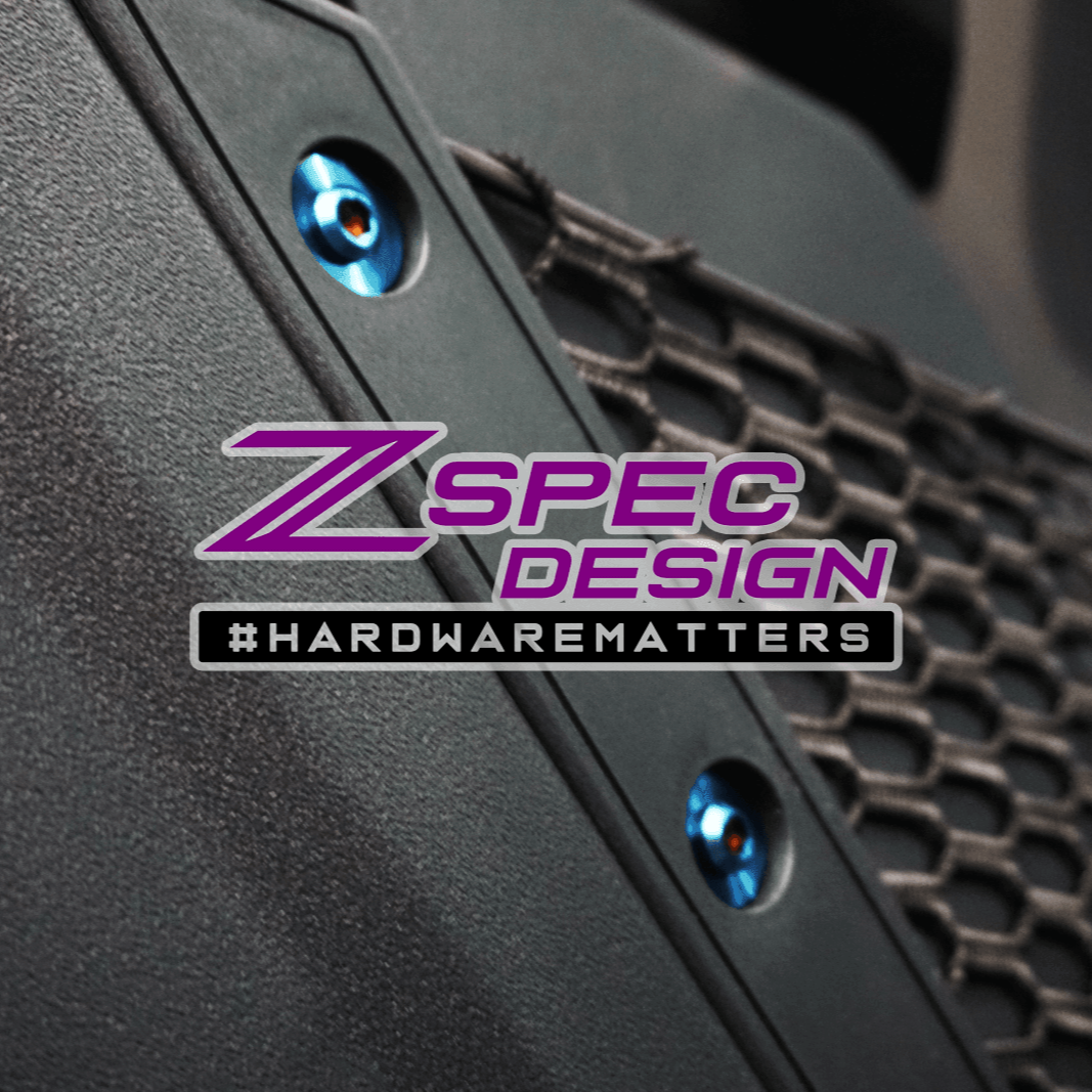 ZSPEC Interior Dress Up Bolts® Fastener Kit for 21+ Ford Bronco 2.7L, Titanium & Billet - ZSPEC Design LLC - Hardware Fasteners - Bronco, Fastener Kit, ford, Interior Fastener Kits - zspecdesign.com