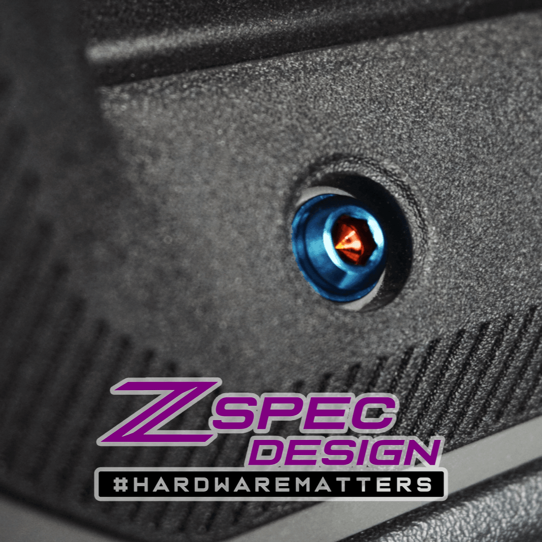 ZSPEC Interior Dress Up Bolts® Fastener Kit for 21+ Ford Bronco 2.7L, Titanium & Billet - ZSPEC Design LLC - Hardware Fasteners - Bronco, Fastener Kit, ford, Interior Fastener Kits - zspecdesign.com