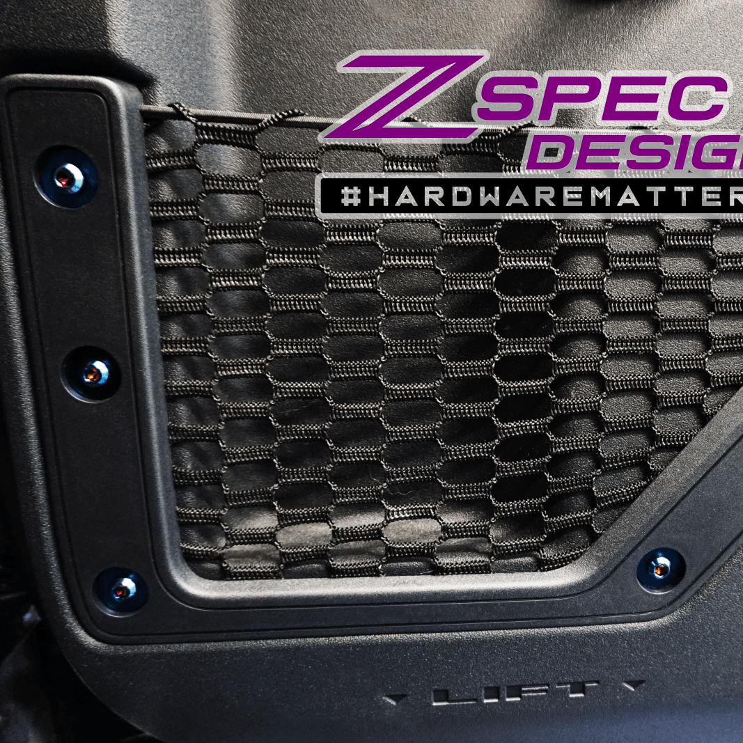 ZSPEC Interior Dress Up Bolts® Fastener Kit for 21+ Ford Bronco 2.7L, Titanium & Billet - ZSPEC Design LLC - Hardware Fasteners - Bronco, Fastener Kit, ford, Interior Fastener Kits - zspecdesign.com