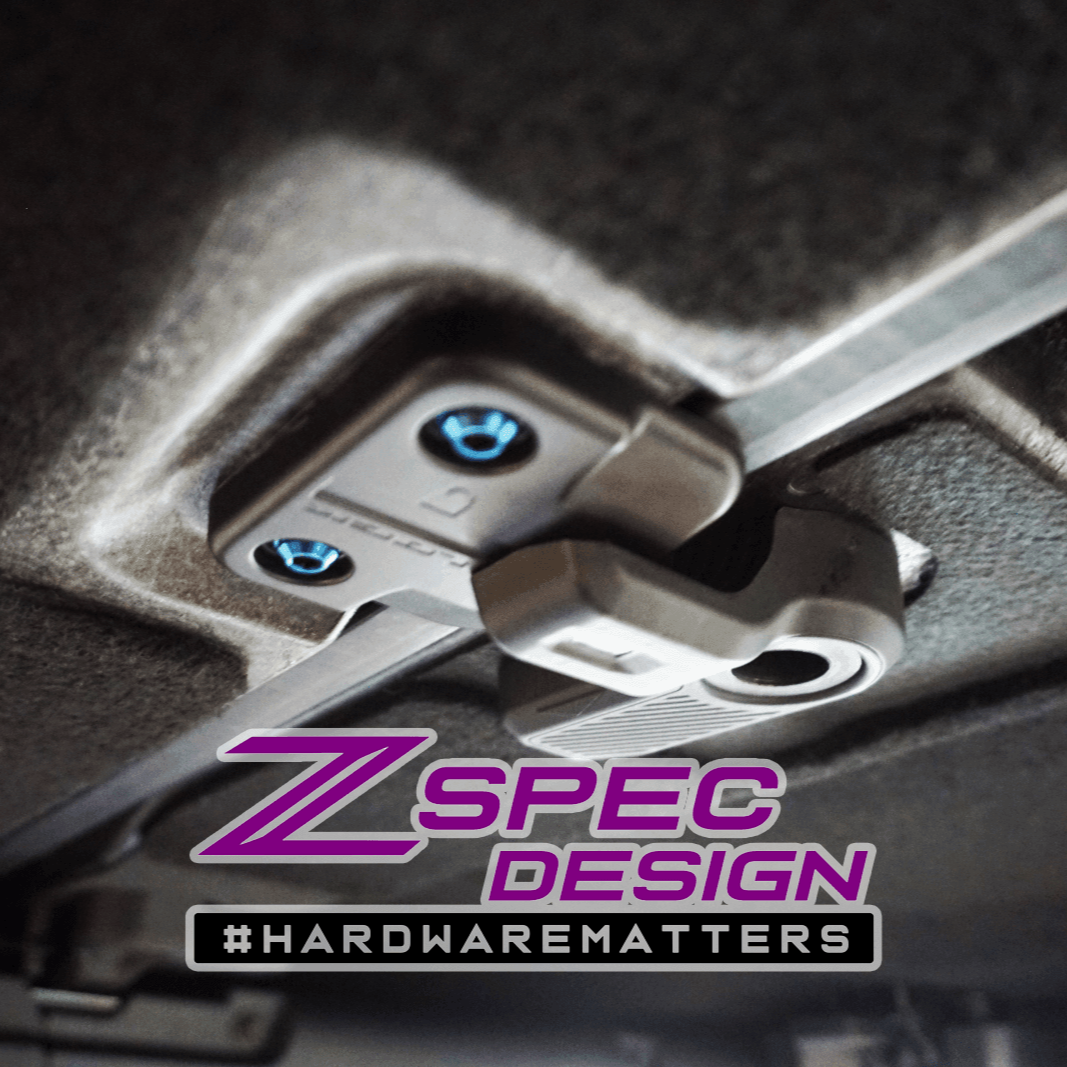 ZSPEC Interior Dress Up Bolts® Fastener Kit for 21+ Ford Bronco 2.7L, Titanium & Billet - ZSPEC Design LLC - Hardware Fasteners - Bronco, Fastener Kit, ford, Interior Fastener Kits - zspecdesign.com