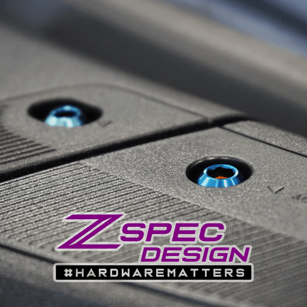 ZSPEC Interior Dress Up Bolts® Fastener Kit for 21+ Ford Bronco 2.7L, Titanium & Billet - ZSPEC Design LLC - Hardware Fasteners - Bronco, Fastener Kit, ford, Interior Fastener Kits - zspecdesign.com