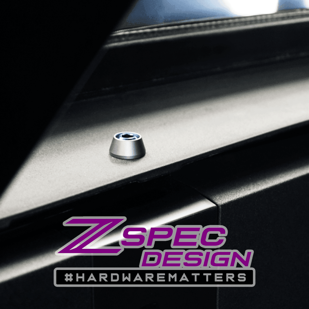 ZSPEC Interior Dress Up Bolts® Fastener Kit for 21+ Ford Bronco 2.7L, Titanium & Billet - ZSPEC Design LLC - Hardware Fasteners - Bronco, Fastener Kit, ford, Interior Fastener Kits - zspecdesign.com