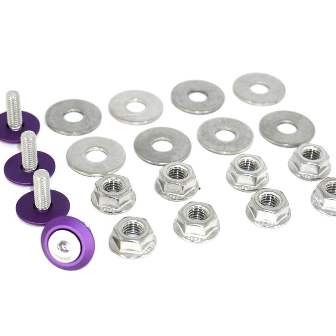 ZSPEC Hood Hinges/Latches/Catches Fasteners for Toyota Supra MKV A90, Stainless & Billet - ZSPEC Design LLC - Hardware Fasteners - a90, Fastener Kit, gr, mkv, supra, toyota - zspecdesign.com